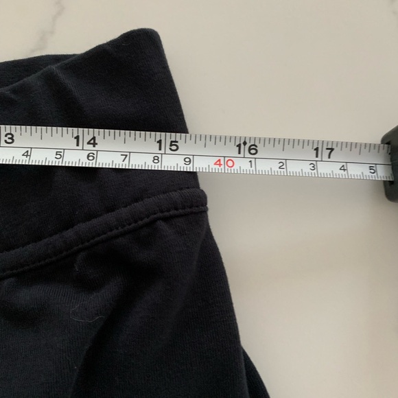 Lands’ End M Black Women's Starfish Mid Rise Slim Leg Pants New no tag - Picture 11 of 12